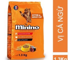 Hạt Minino Tuna Cho Mèo Vị Cá Ngừ 1.3kg