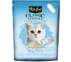 MÙI BABY POWDER ( PHẤN EM BÉ )  - Cát vệ sinh cho mèo KitCat clump ( dạng sỏi ) 5L