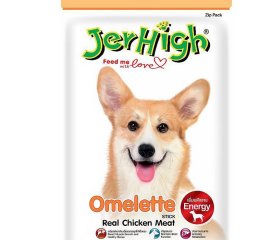 Bánh thưởng cho chó vị trứng tráng JERHIGH Omelette Stick 70g
